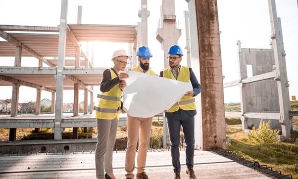 Construction project showcase